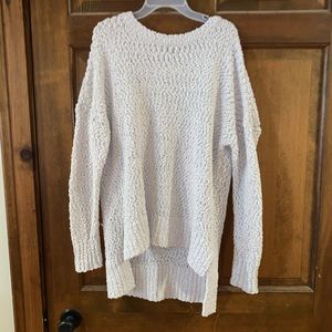 White Oversized Women’s sweater
